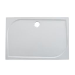 GoodHome Limsky Rectangular Shower tray (L)700mm (W)1200mm (H)28mm