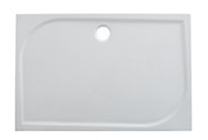 GoodHome Limsky Rectangular Shower tray (L)700mm (W)1400mm (H)28mm