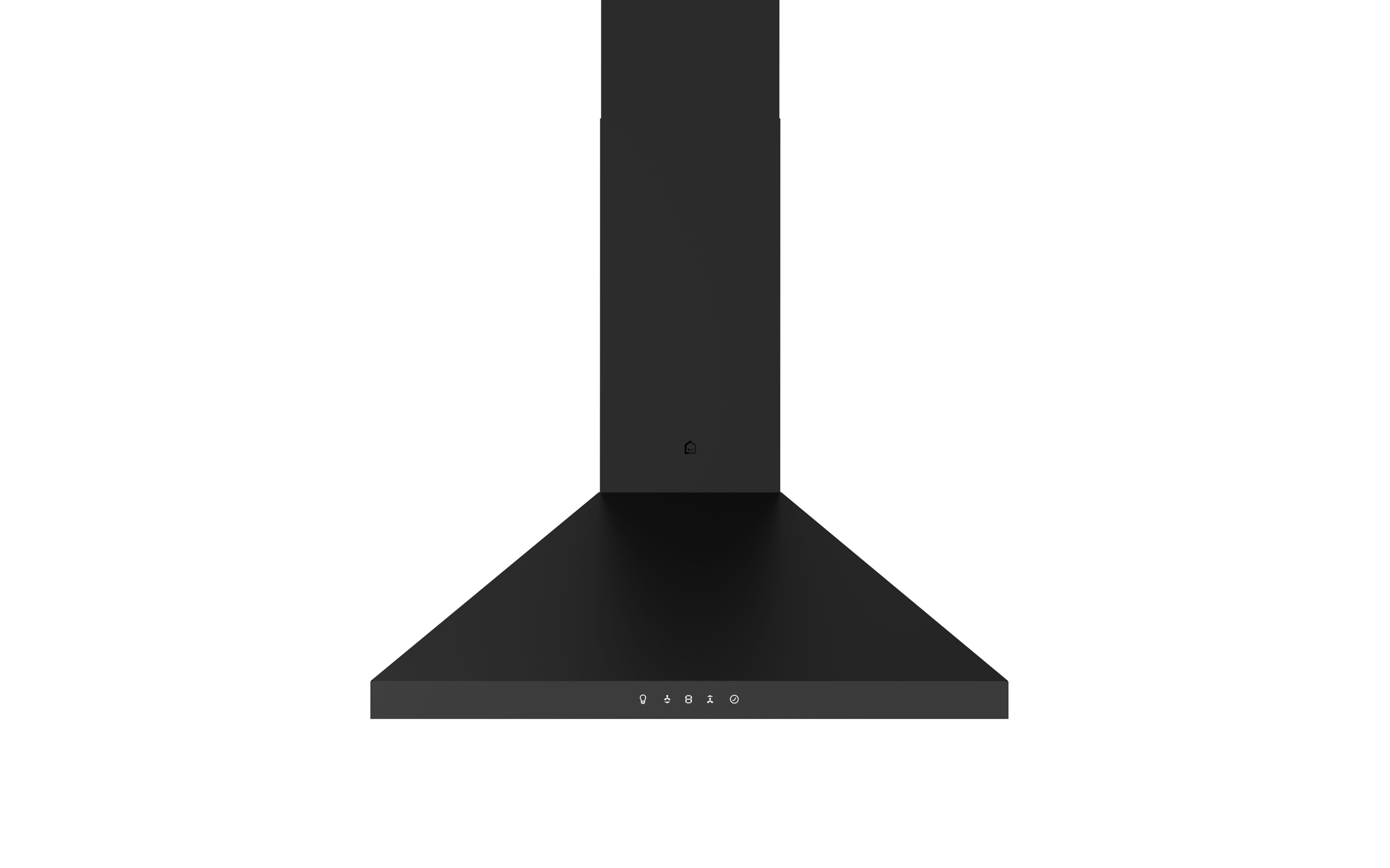 Black recirculating deals cooker hood