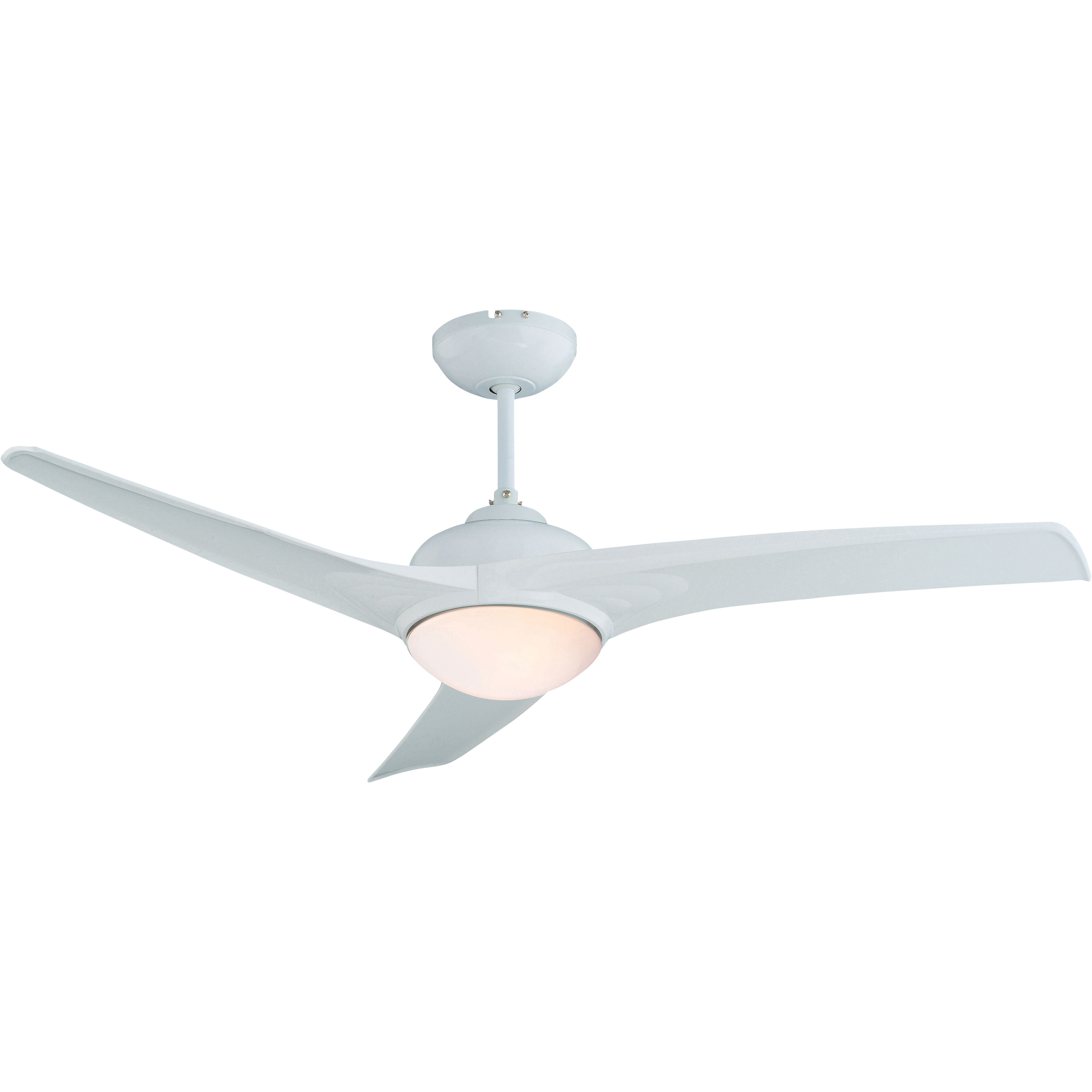 GoodHome Linto Modern White Ceiling fan light | DIY at B&Q