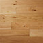 GoodHome Liskamm Natural Oak Real wood top layer flooring, 1.4m² Set
