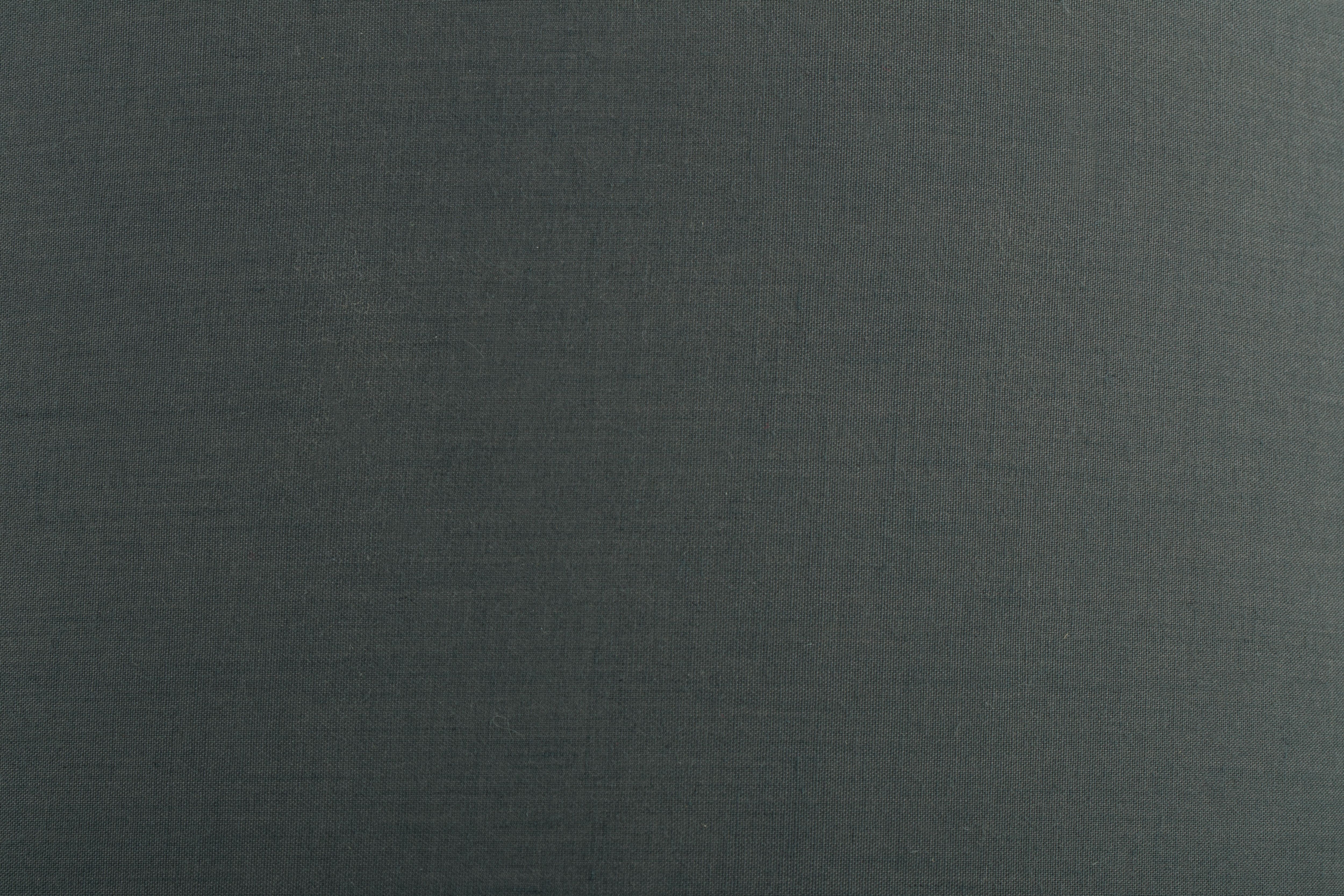 GoodHome Lokombi Dark grey Fabric dyed Conical Light shade (D)30cm