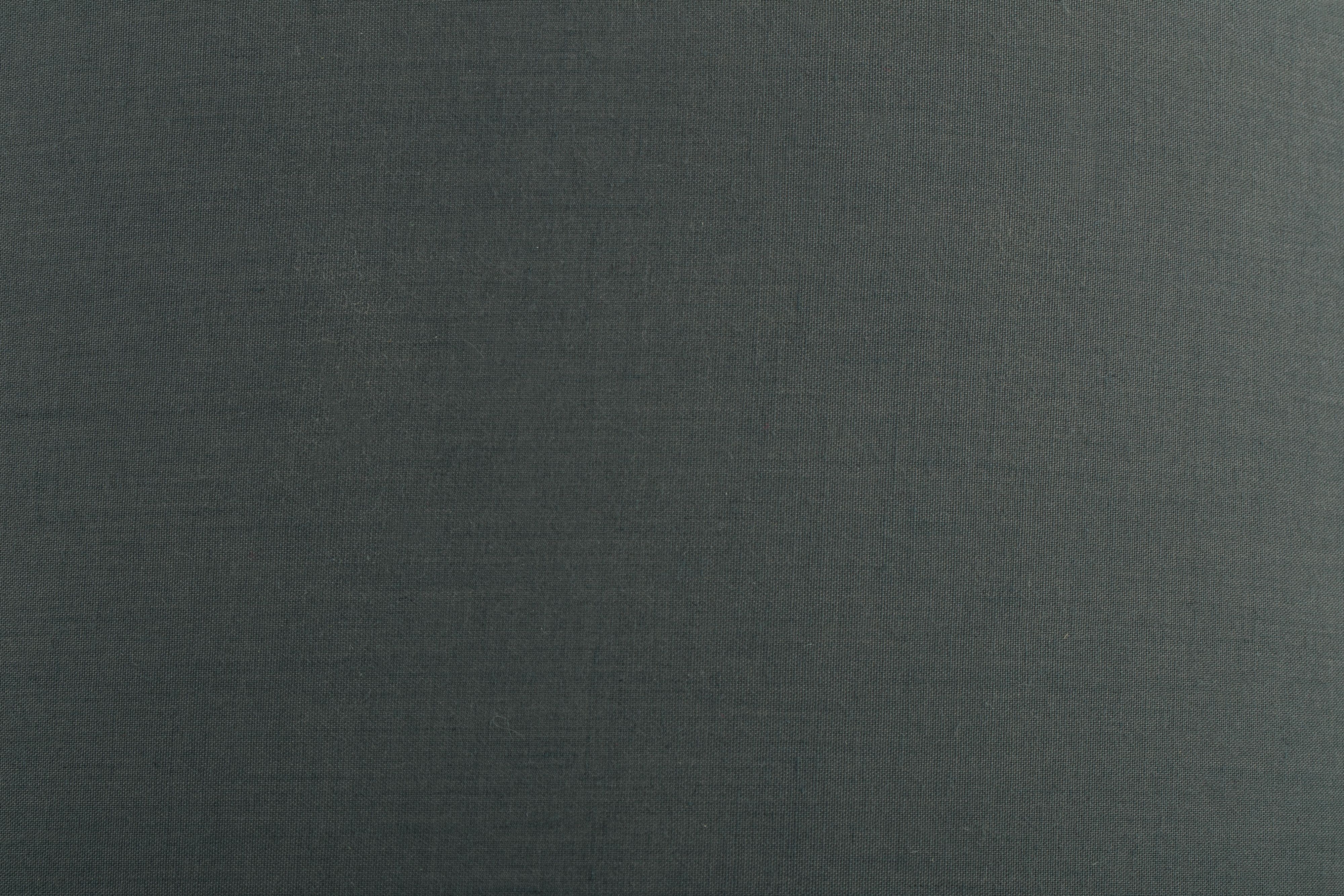 GoodHome Lokombi Dark grey Fabric dyed Light shade (D)20cm