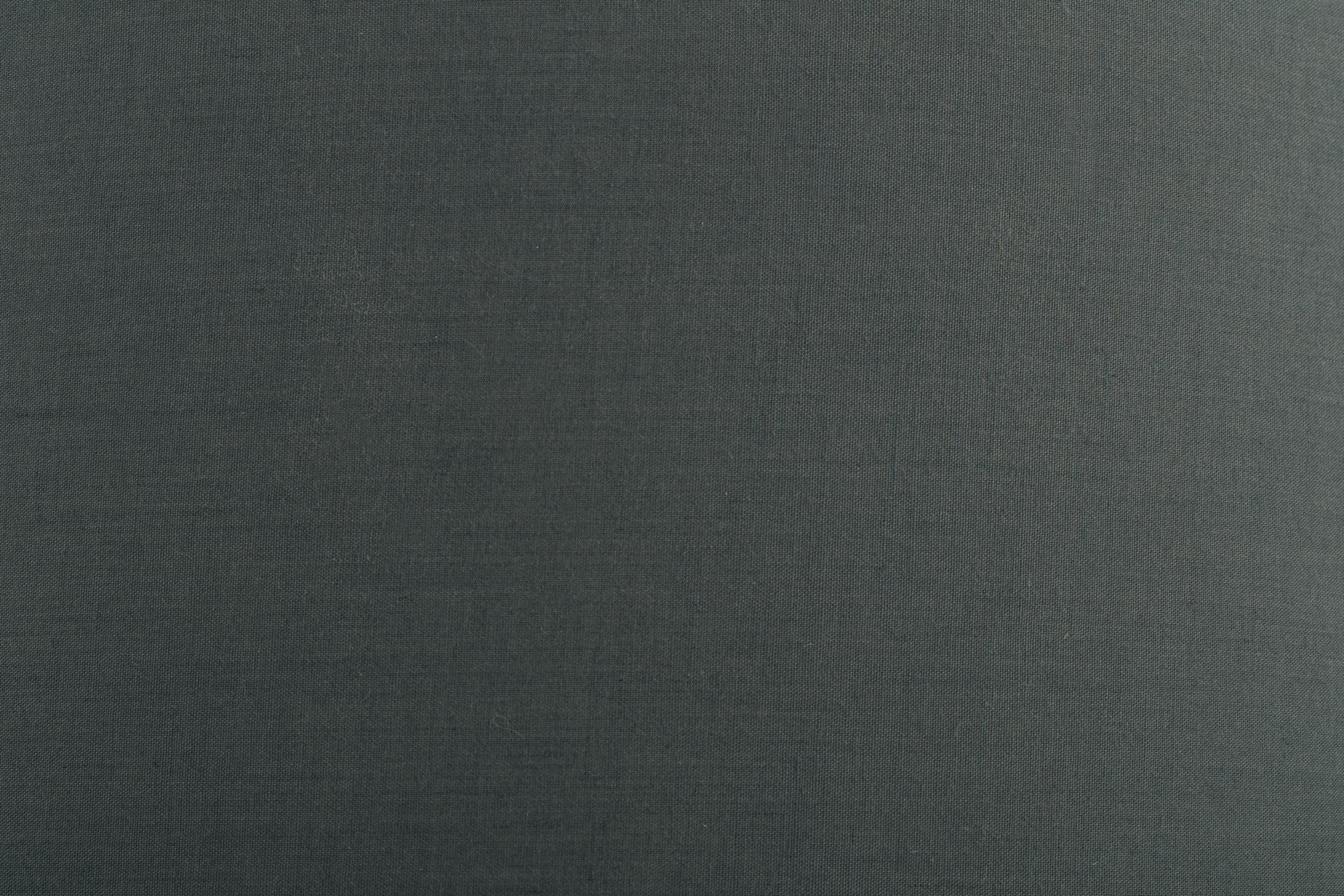GoodHome Lokombi Dark grey Fabric dyed Light shade (D)30cm