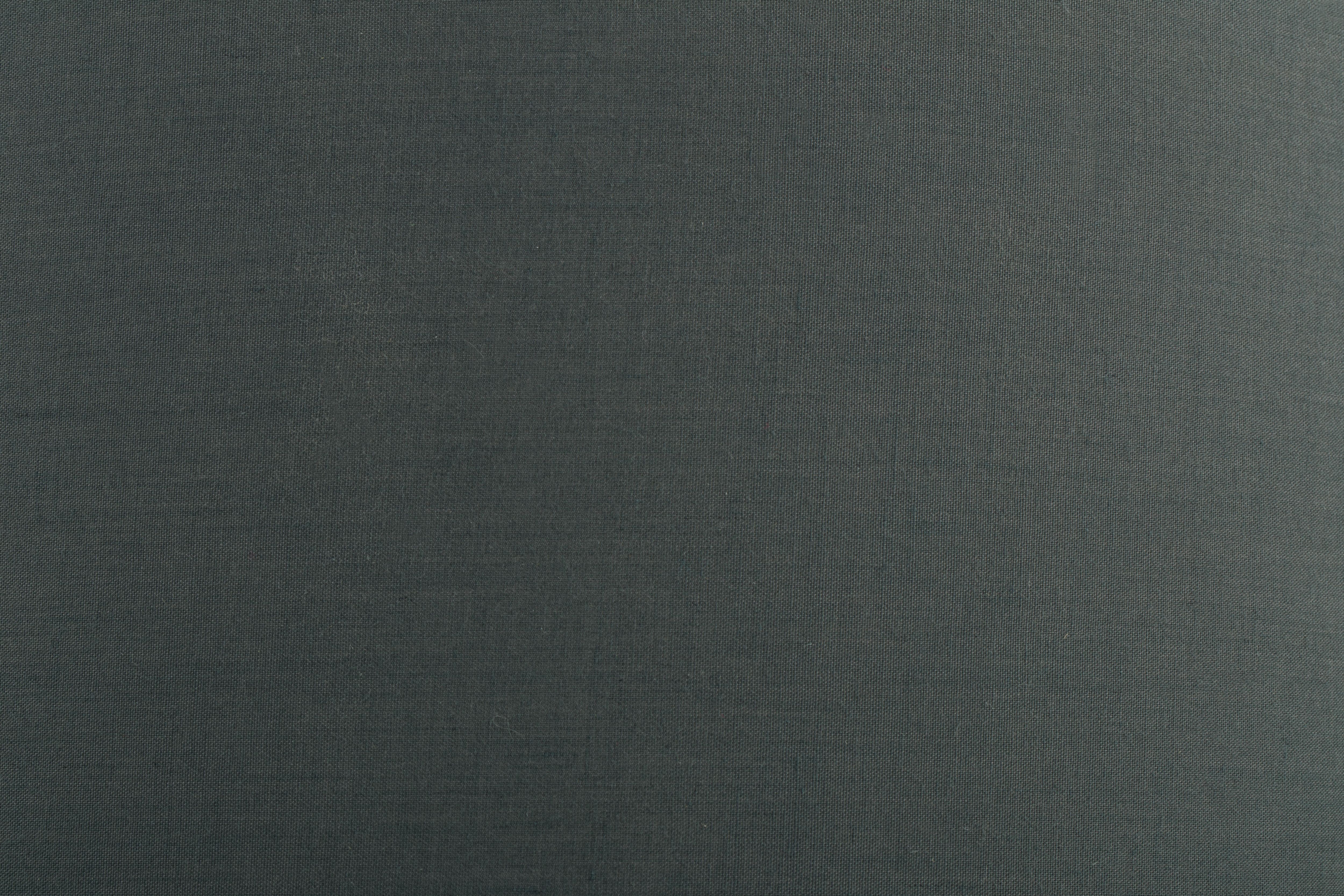 GoodHome Lokombi Dark grey Fabric dyed Light shade (D)40cm
