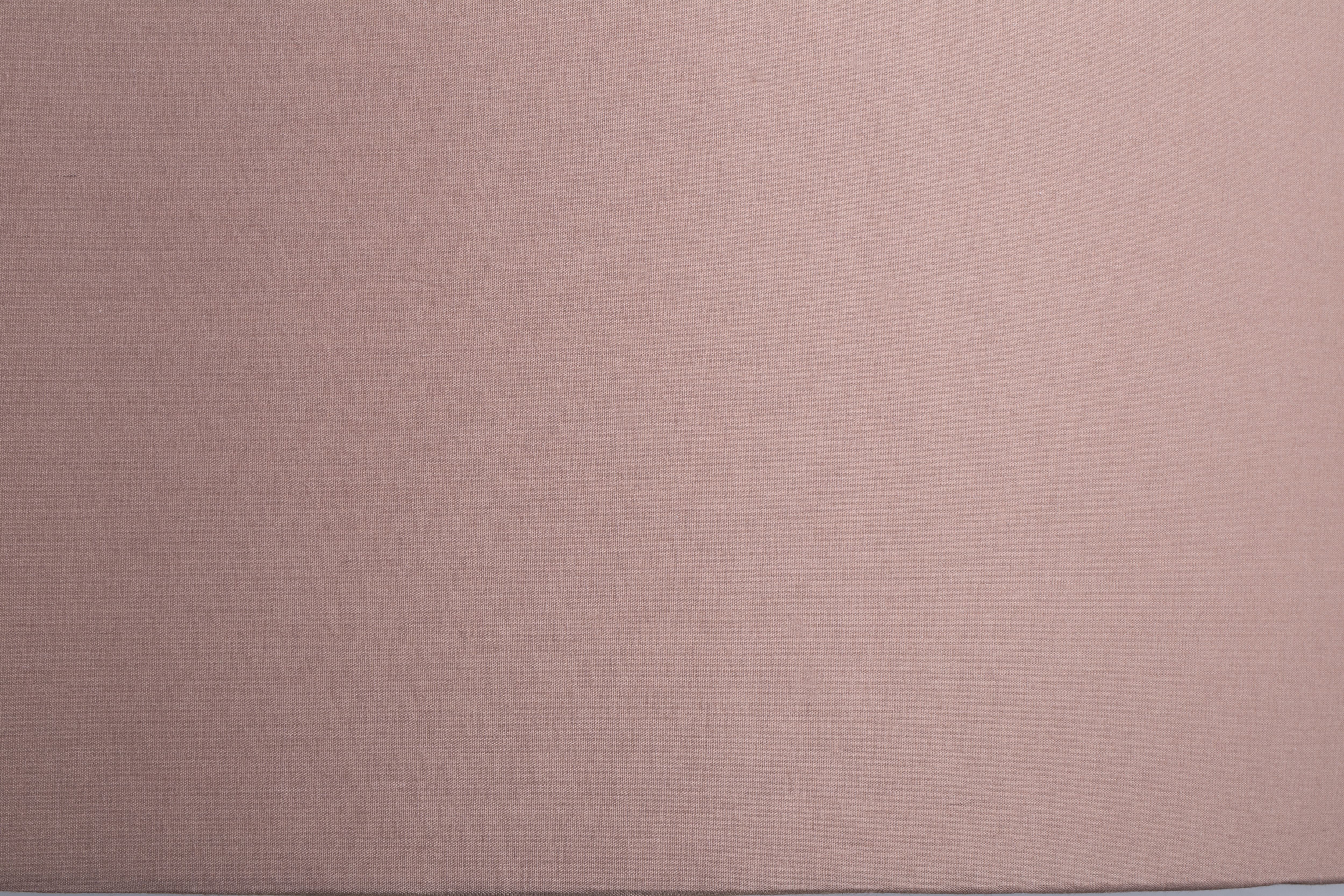 GoodHome Lokombi Taupe Fabric dyed Conical Light shade (D)35cm