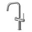 GoodHome Loreli Stainless steel effect Filter tap