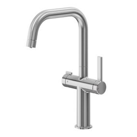 GoodHome Loreli Stainless steel effect Filter tap