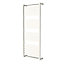 GoodHome Loreto White Electric Flat Towel warmer (W)500mm x (H)1300mm