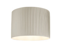 GoodHome Louth Beige Round Lamp shade (D)30cm