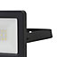 GoodHome Lucan AFD1017-NB Black Mains-powered Cool white LED Without sensor Floodlight 1000lm