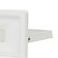 GoodHome Lucan AFD1018-NW White Mains-powered Cool white LED Without sensor Floodlight 2000lm