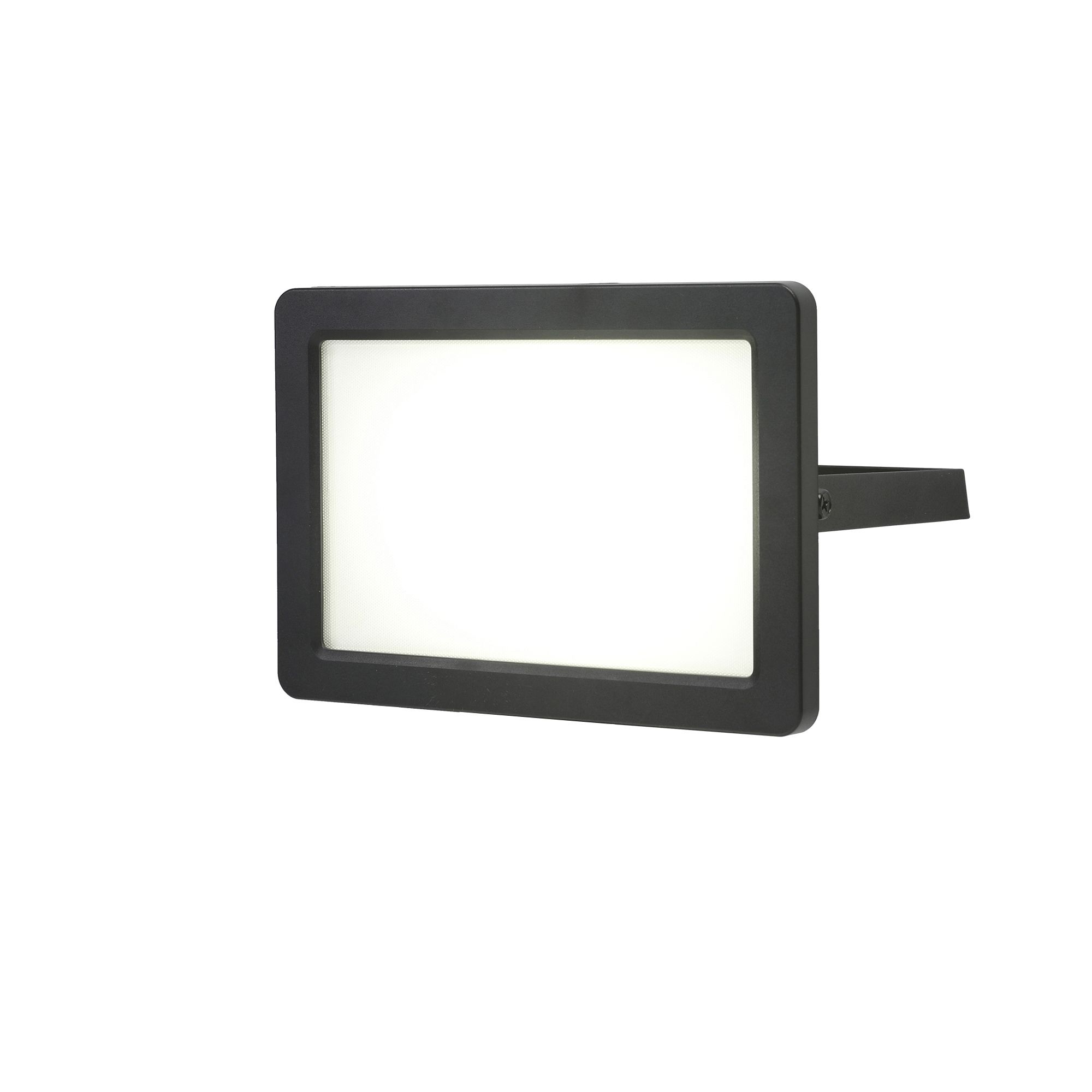 GoodHome Lucan AFD1019-NB Black Mains-powered Cool white LED Without sensor Floodlight 3000lm
