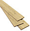 GoodHome Lulea Authentic Natural Wood effect Laminate Flooring, 2.54m²