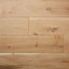 GoodHome Lulea Natural Oak effect Oak Solid wood flooring, 1.26m²