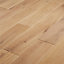 GoodHome Lulea Natural Oak Solid wood flooring, 1.008m² Pack