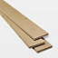 GoodHome Lulea Natural Wood Solid wood flooring, 1.26m²