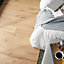 GoodHome Lulea Natural Wood Solid wood flooring, 1m²