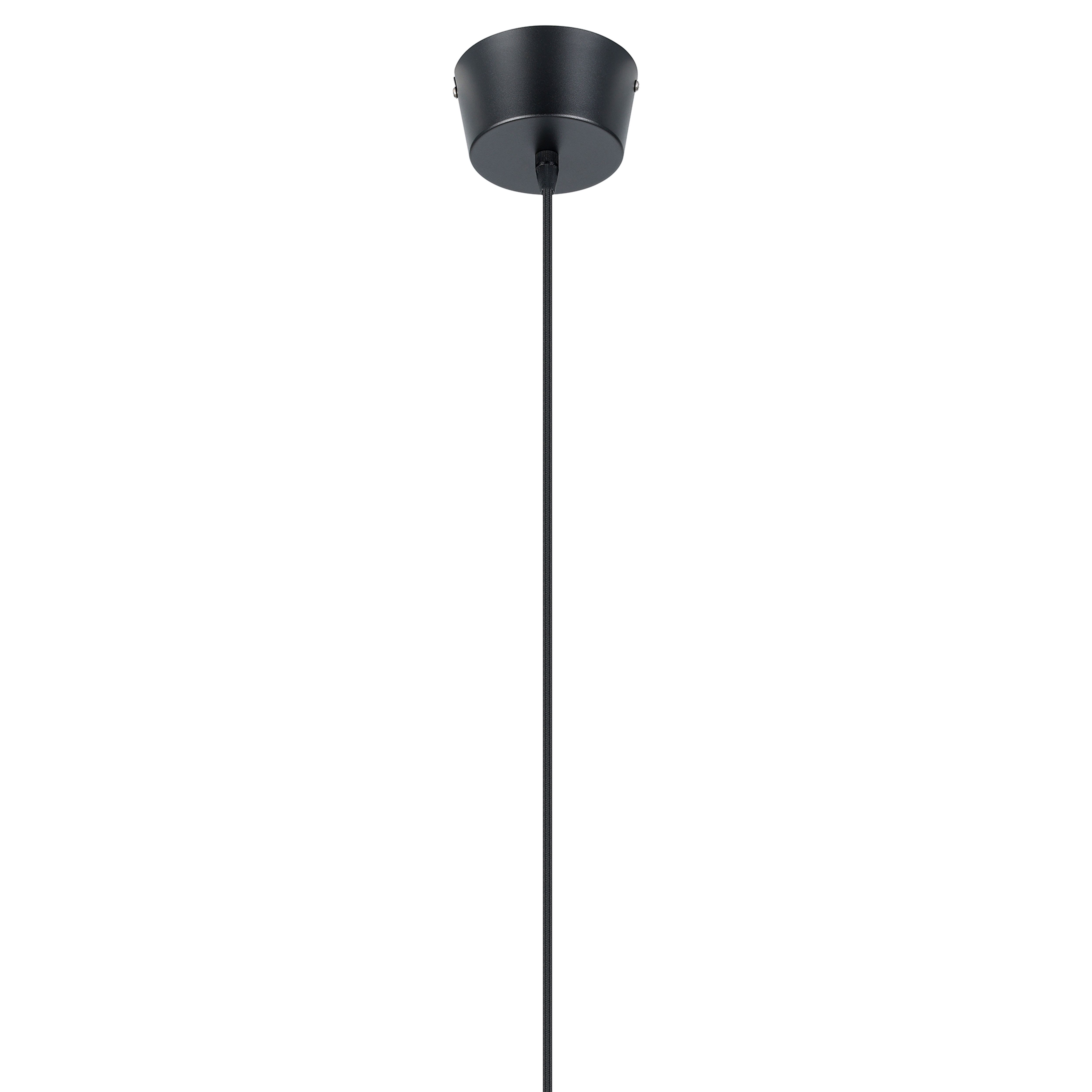 GoodHome Lybia Satin Brass effect Pendant ceiling light, (Dia)250mm