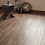 GoodHome Lydney Brown Dark wood effect Laminate Flooring, 1.76m²