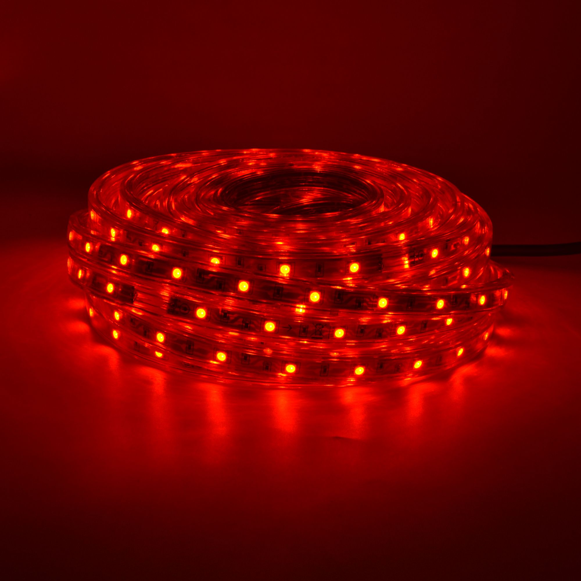 Red led light strip deals battery powered