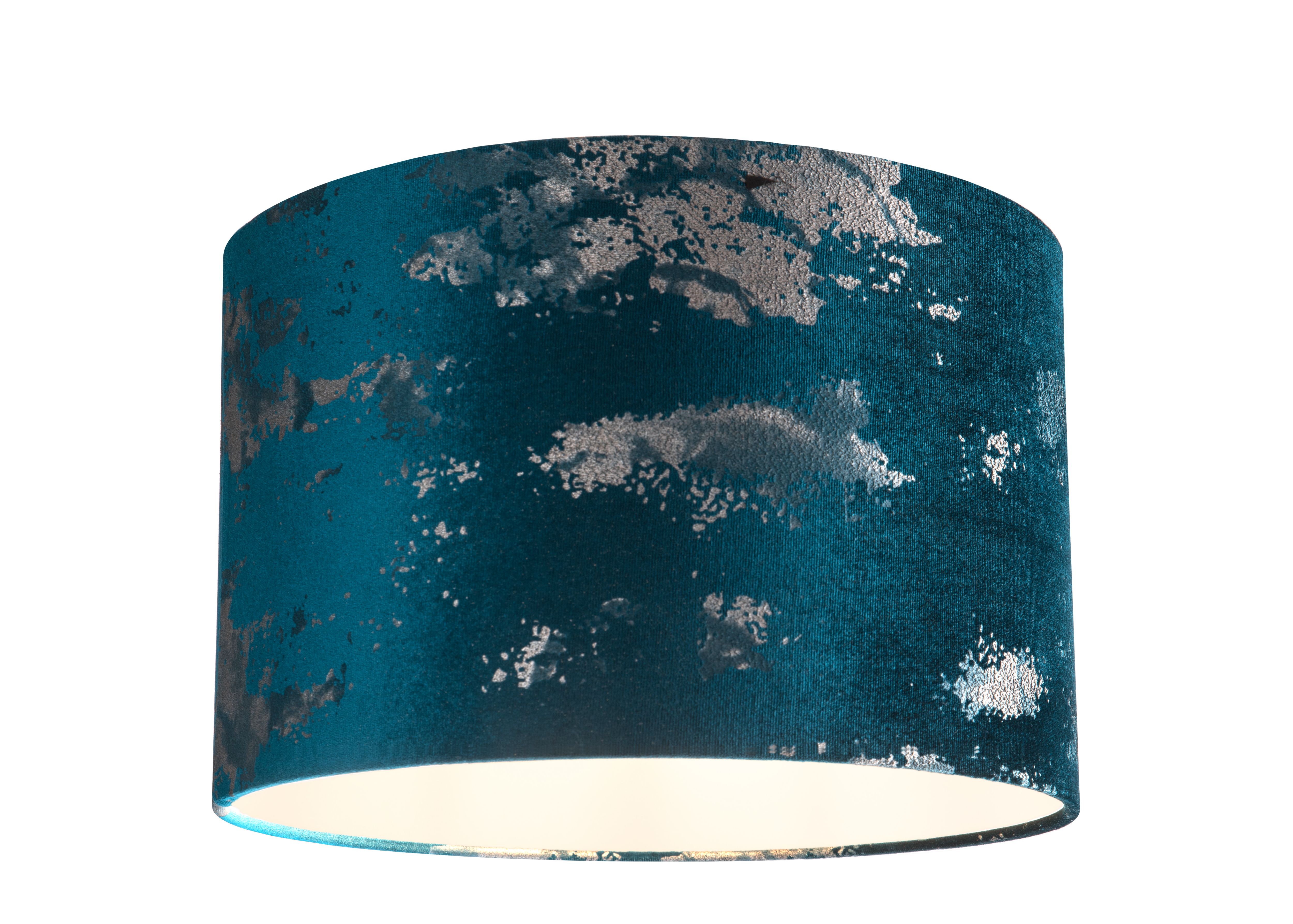 Teal lamp deals shade b&q