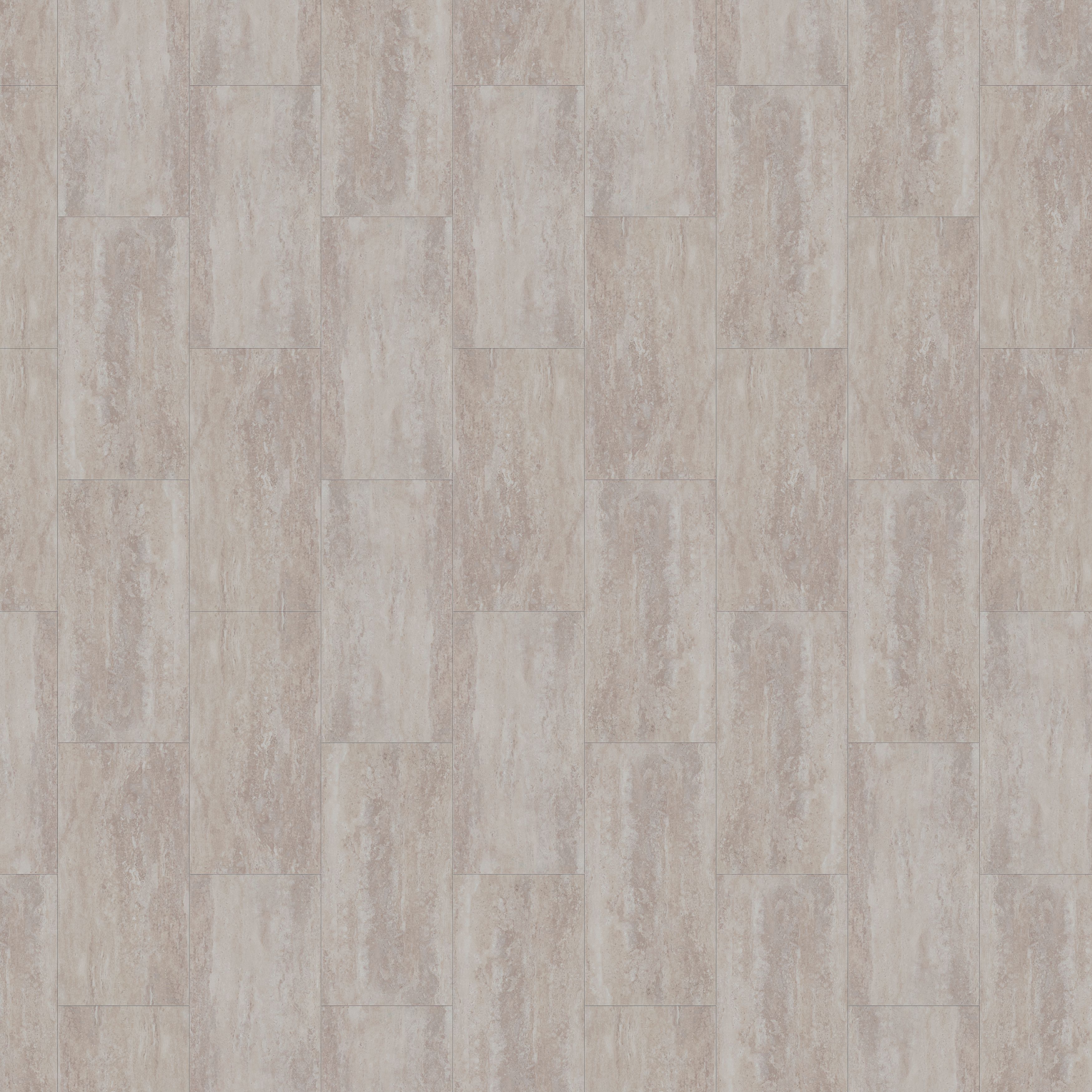 GoodHome Mambo Beige Natural Travertine effect Textured Click vinyl Tile, 2.23m²