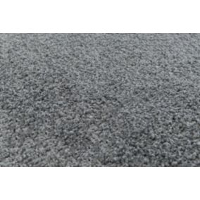 GoodHome Manzo Grey Medium Rug, (L)170cm x (W)120cm