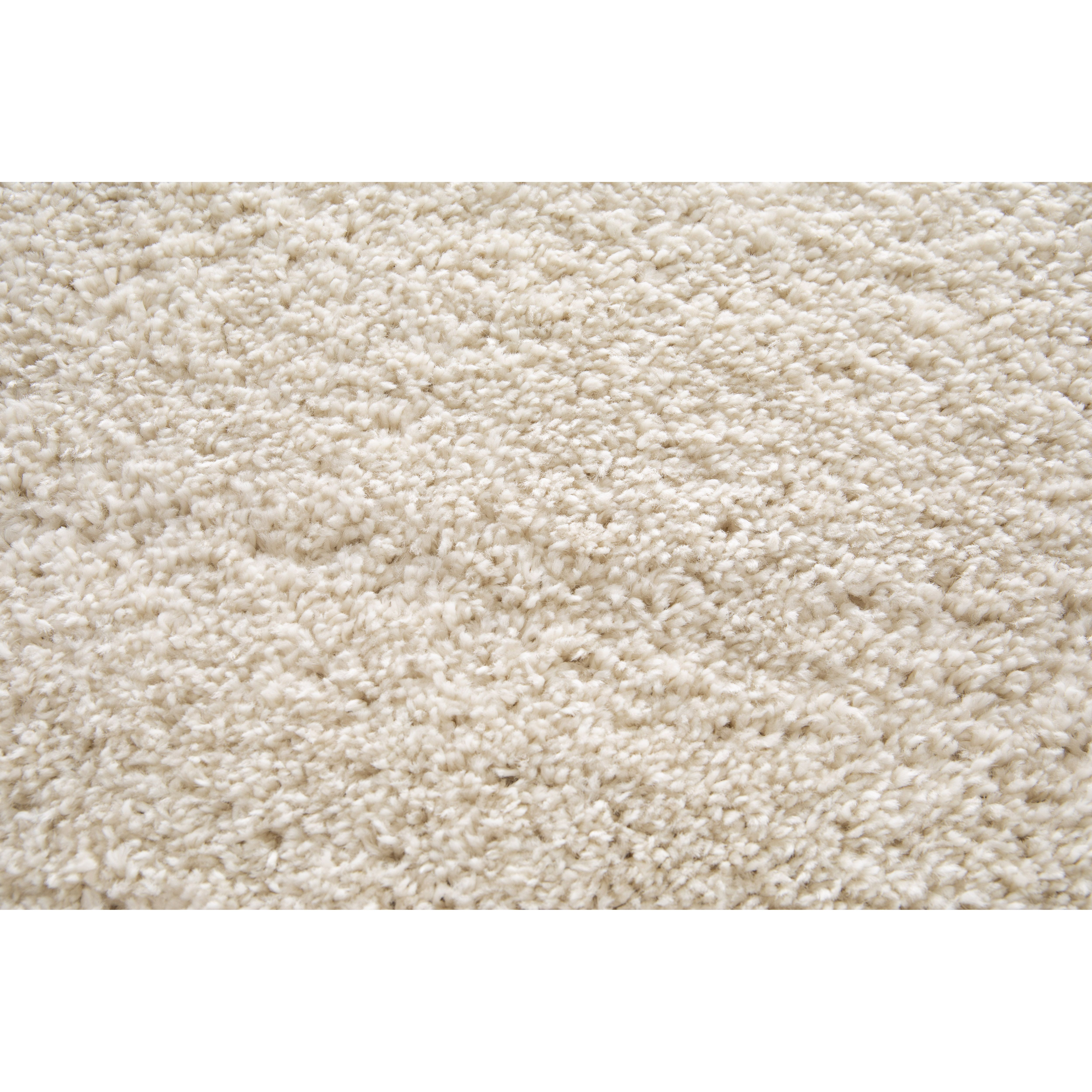 GoodHome Manzo Off white Medium Rug, (L)170cm x (W)120cm