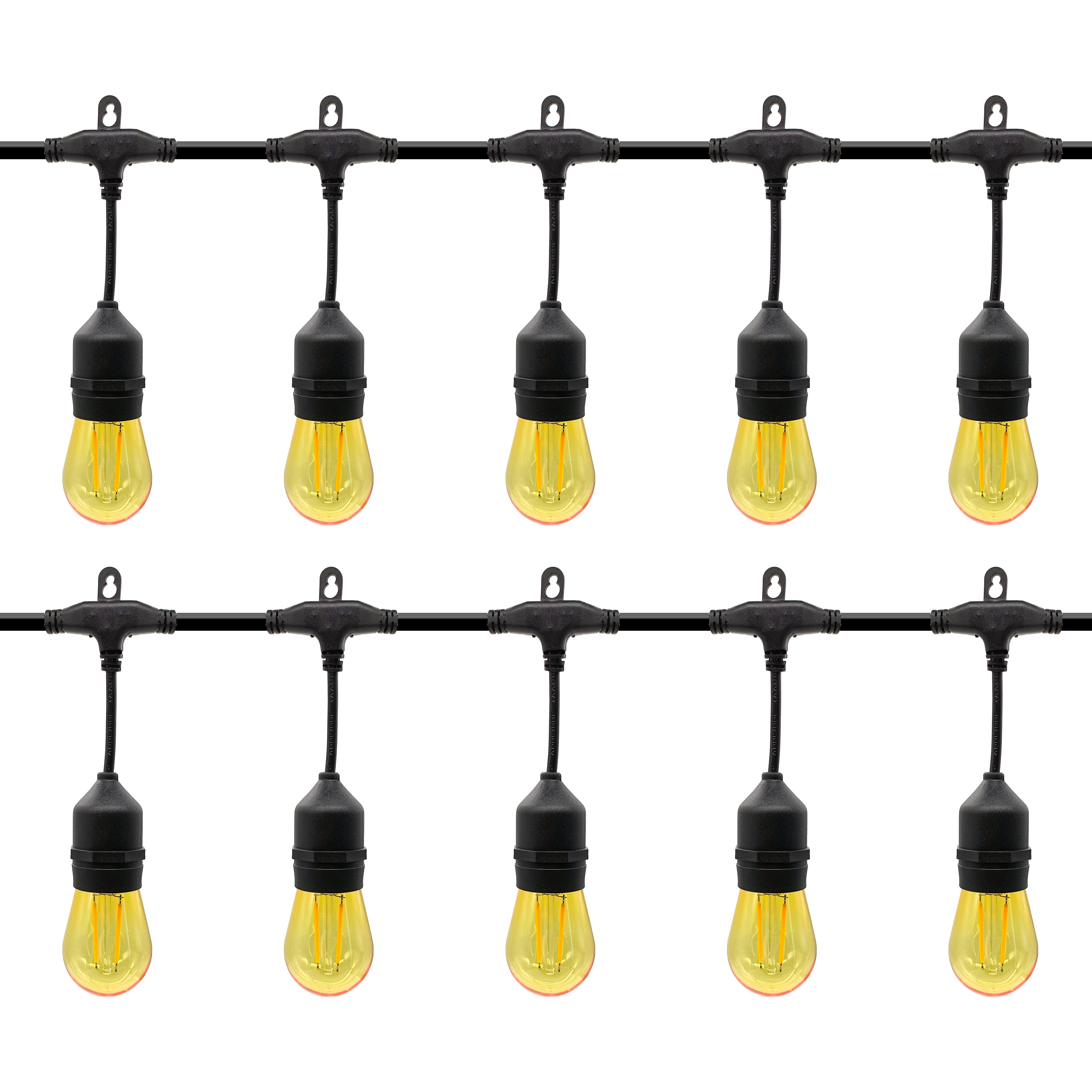 GoodHome Marazion Mains-powered (plug-in) Warm white 10 LED Indoor & outdoor String lights