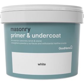 GoodHome Masonry White Primer & undercoat, 10L