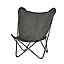 GoodHome Mataso Grey Metal Chair