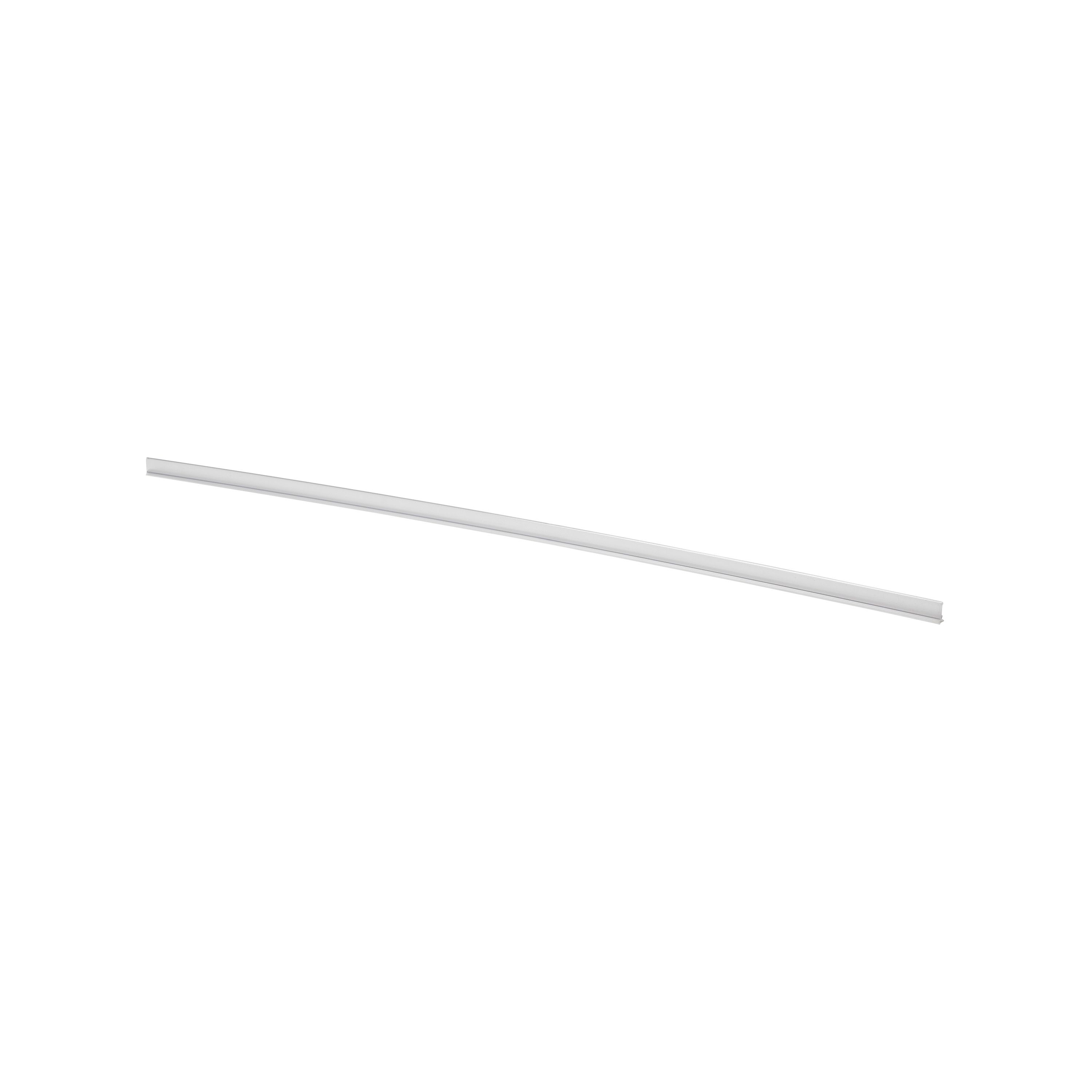 GoodHome Matt clear Plinth strip (L) 2400mm