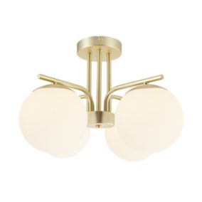 B&q gold on sale ceiling lights