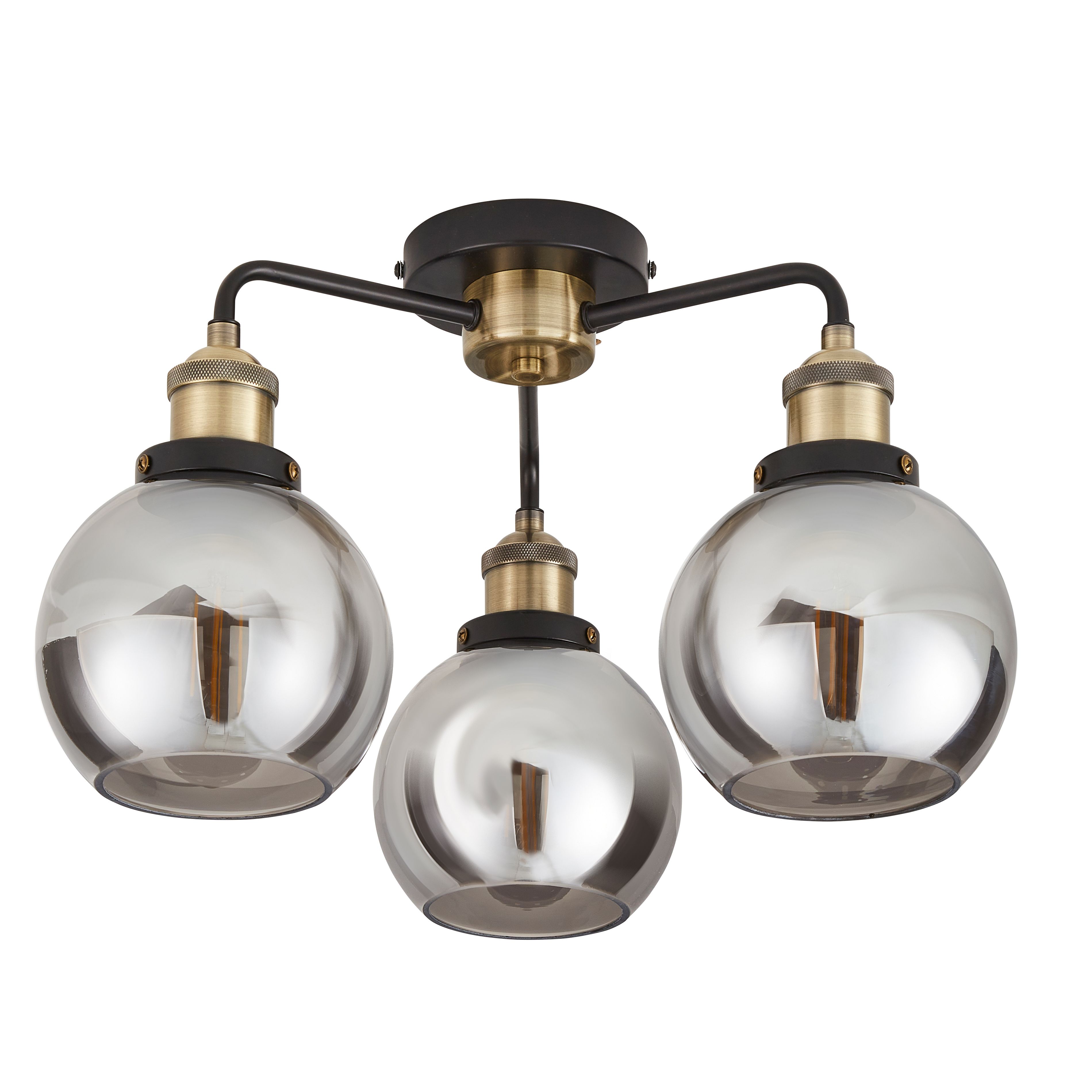 Industrial ceiling lights deals b&q