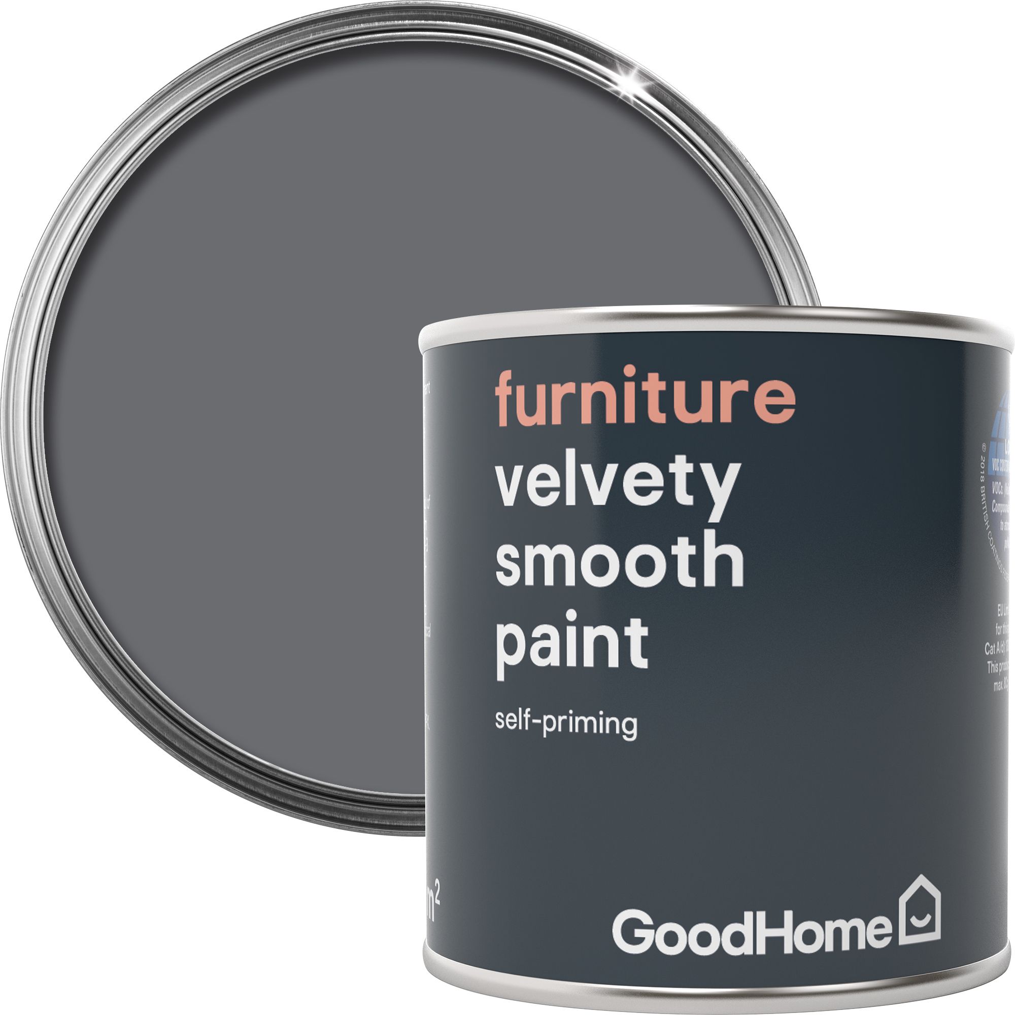 GoodHome Meriden Matt Furniture paint, 125ml