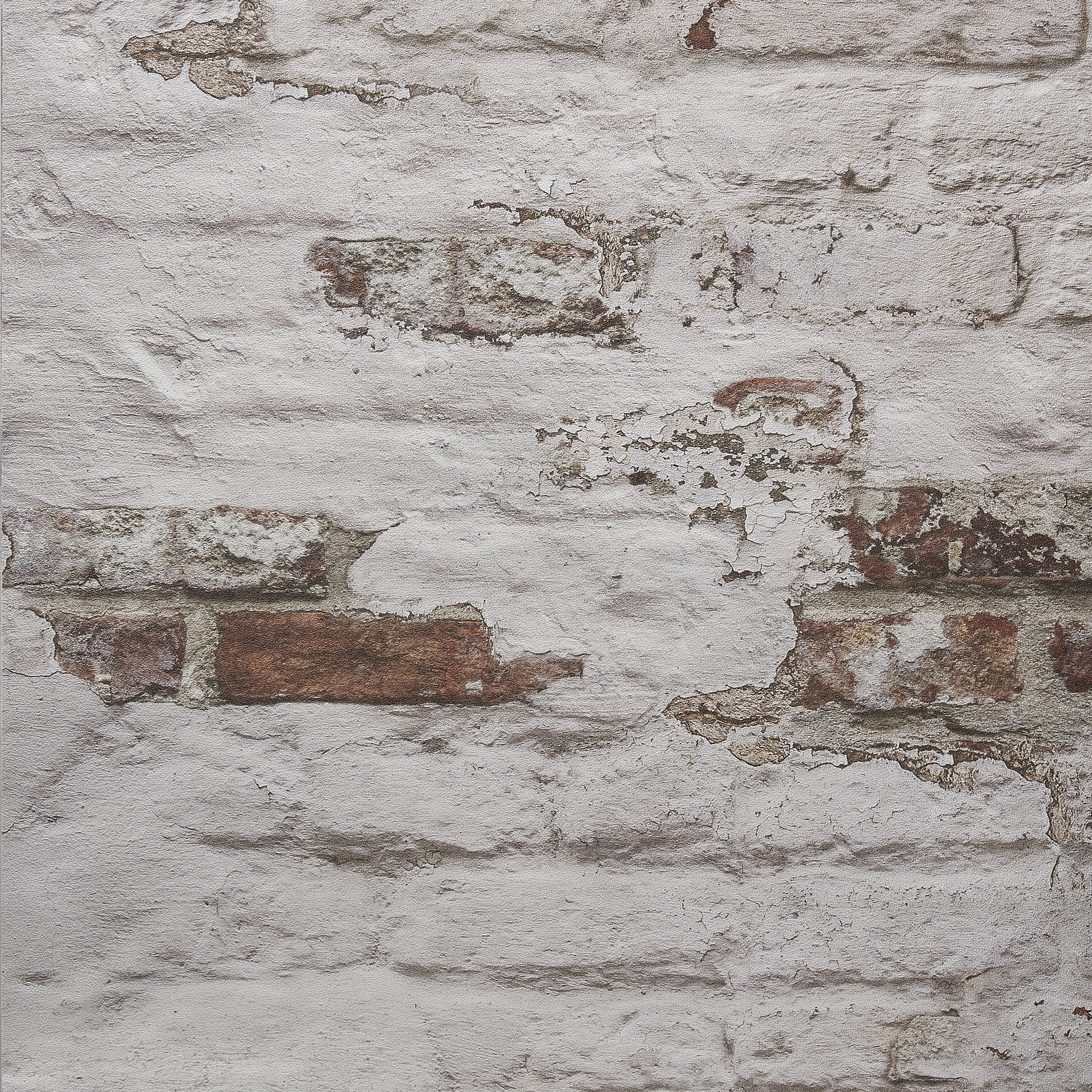 GoodHome Merly Natural Brick effect Matt Mural