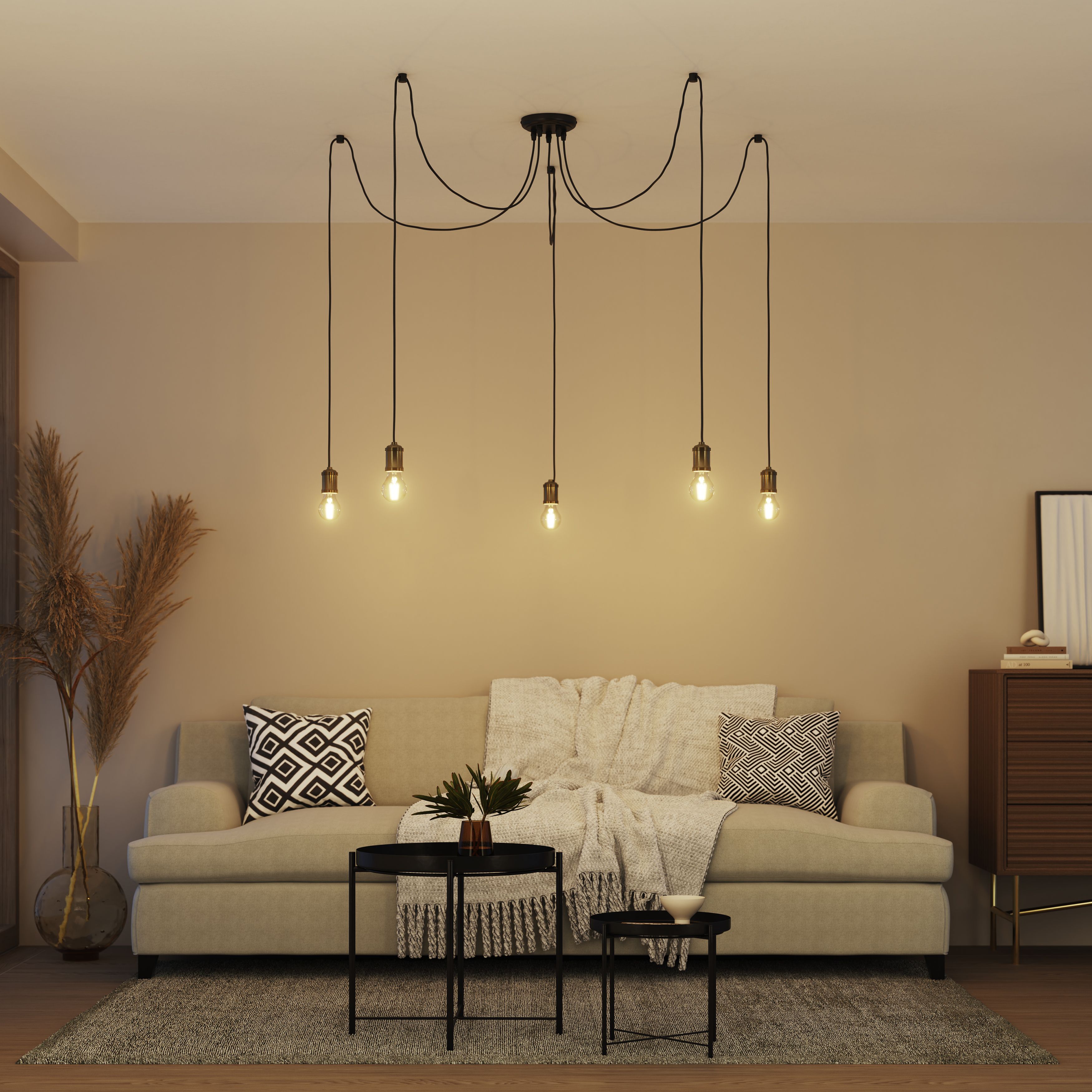 Pendant deals spider light