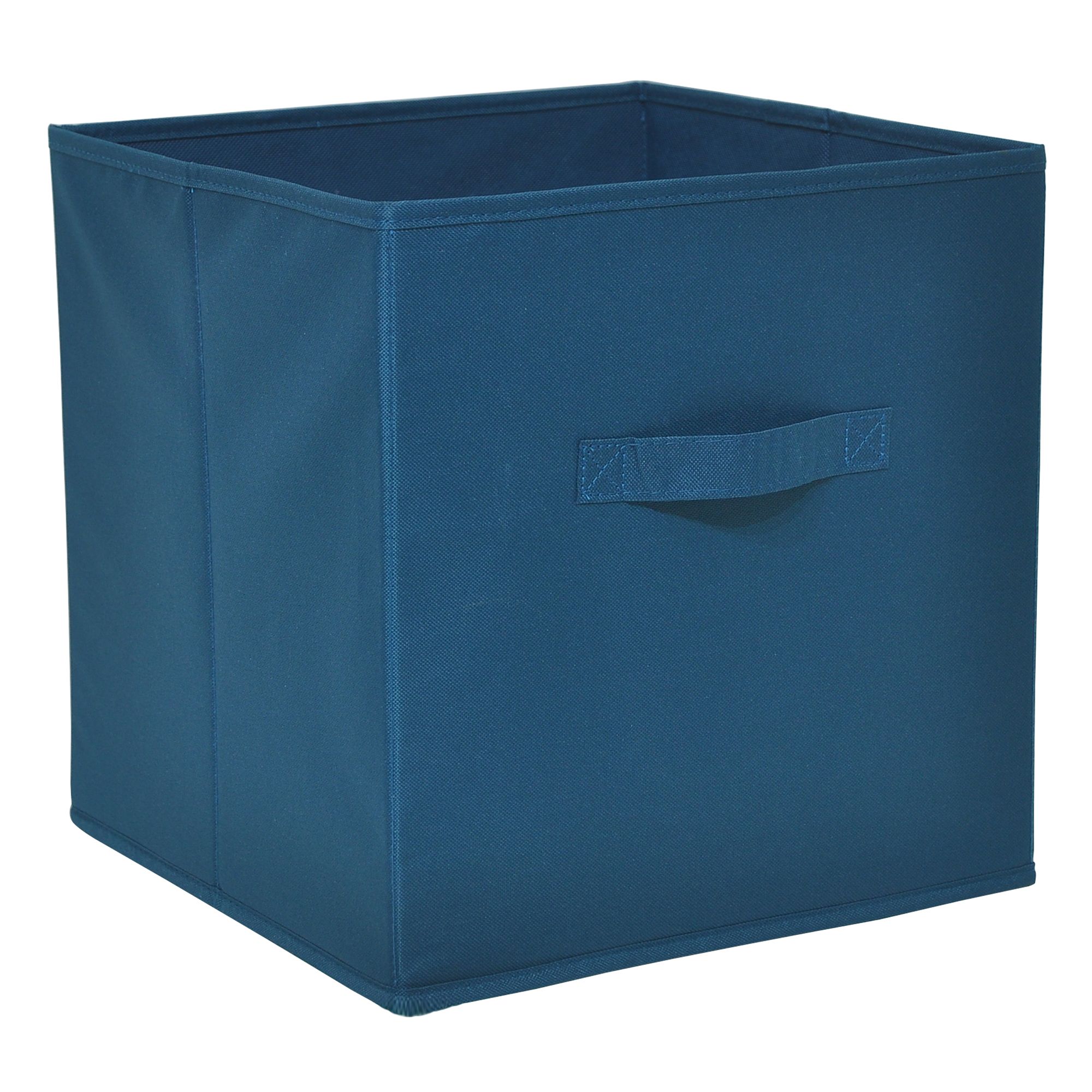GoodHome Mixxit Blue Storage basket (H)31cm (W)31cm