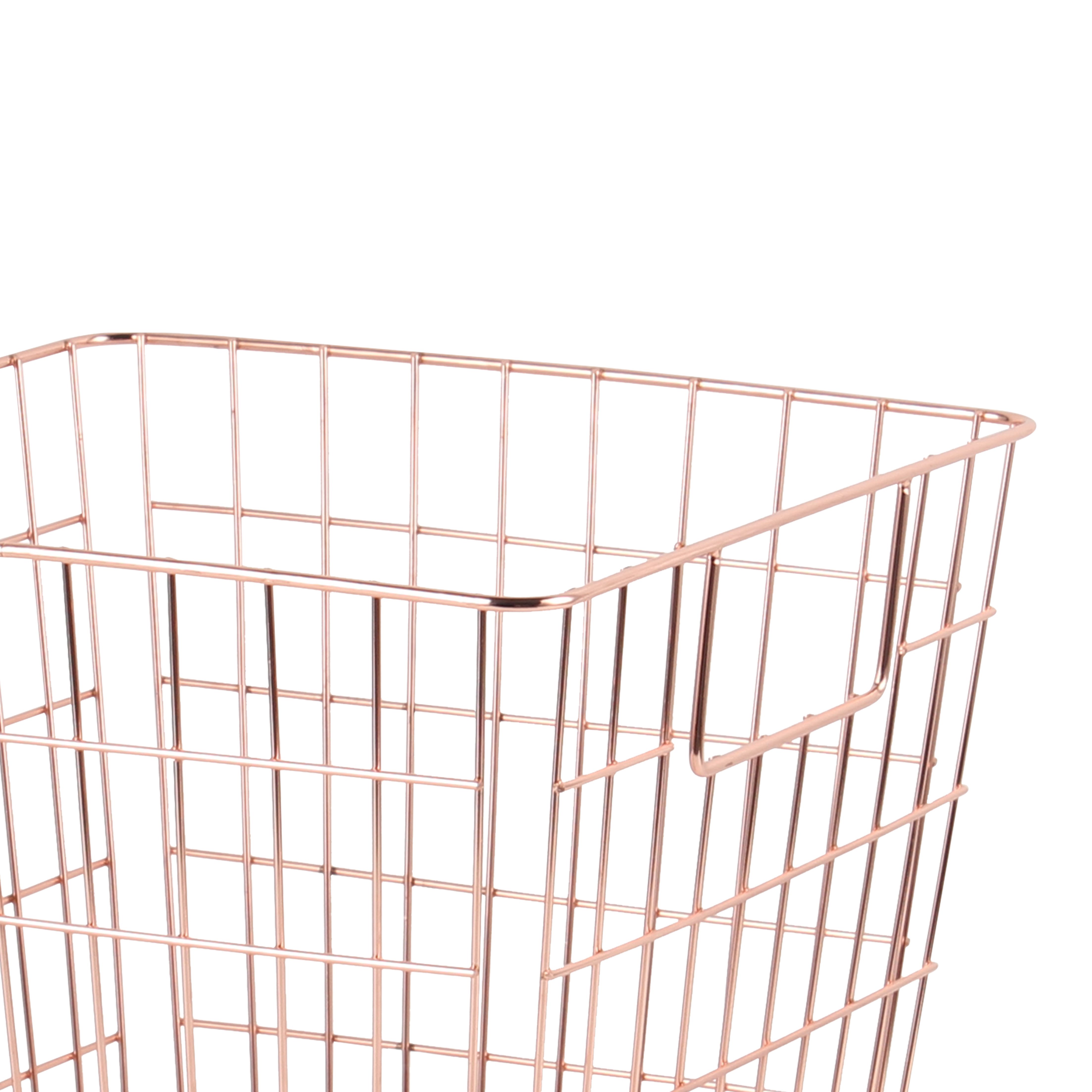 Mixxit Copper 29L Iron Storage basket (H)310mm (W)310mm - 4