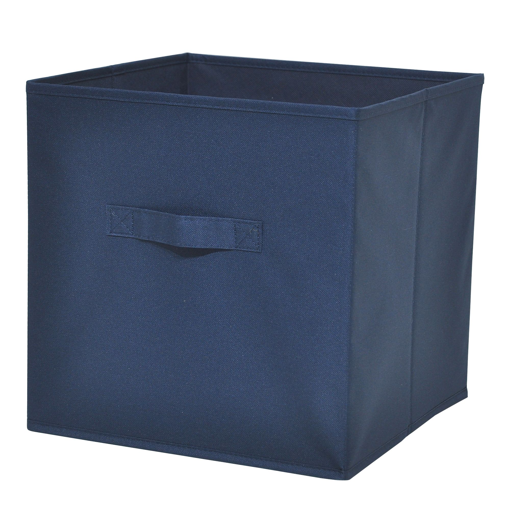 GoodHome Mixxit Dark blue Storage basket (H)31cm (W)31cm