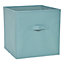 GoodHome Mixxit Light green Storage basket (H)31cm (W)31cm