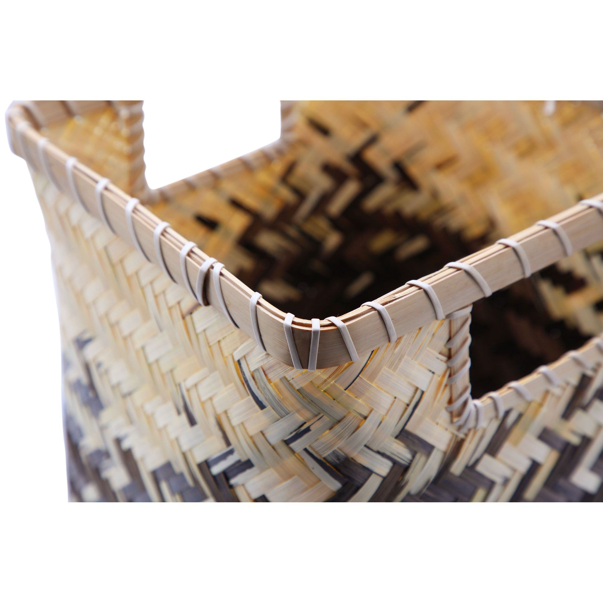 GoodHome Mixxit Ombre Natural Storage basket (H)30cm (W)30cm (D)30cm