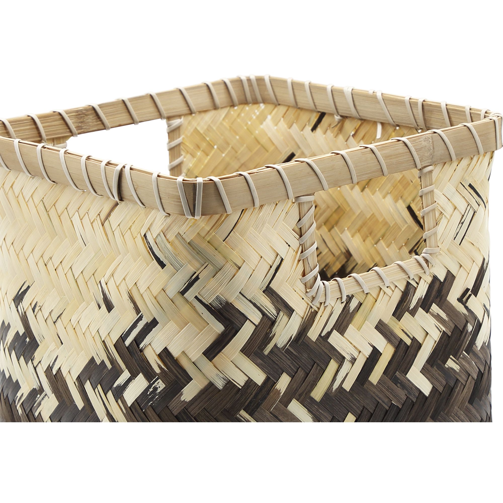GoodHome Mixxit Ombre Natural Storage basket (H)30cm (W)30cm (D)30cm