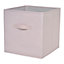 GoodHome Mixxit Pink Storage basket (H)31cm (W)31cm