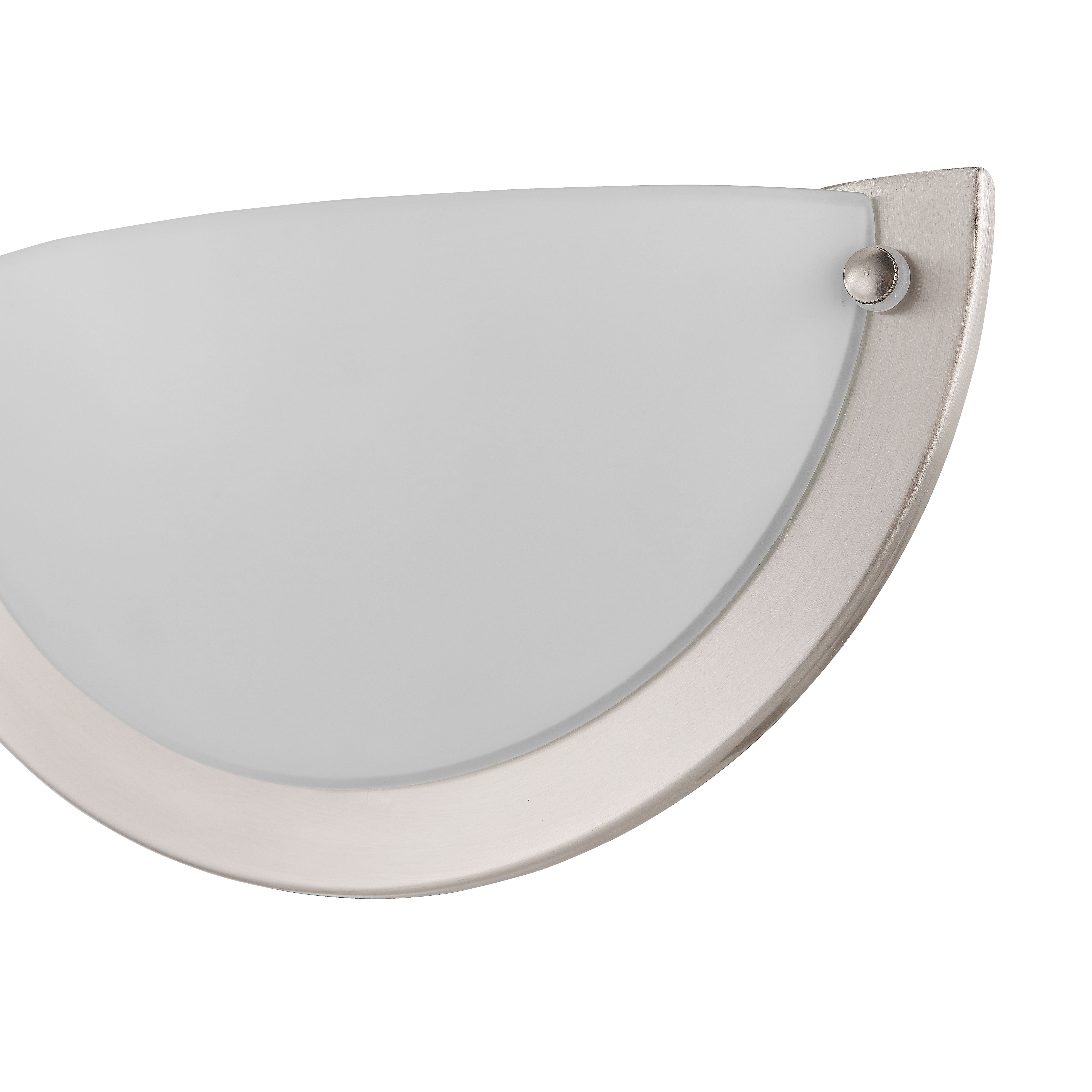 GoodHome Mogaot Chrome effect Wall light