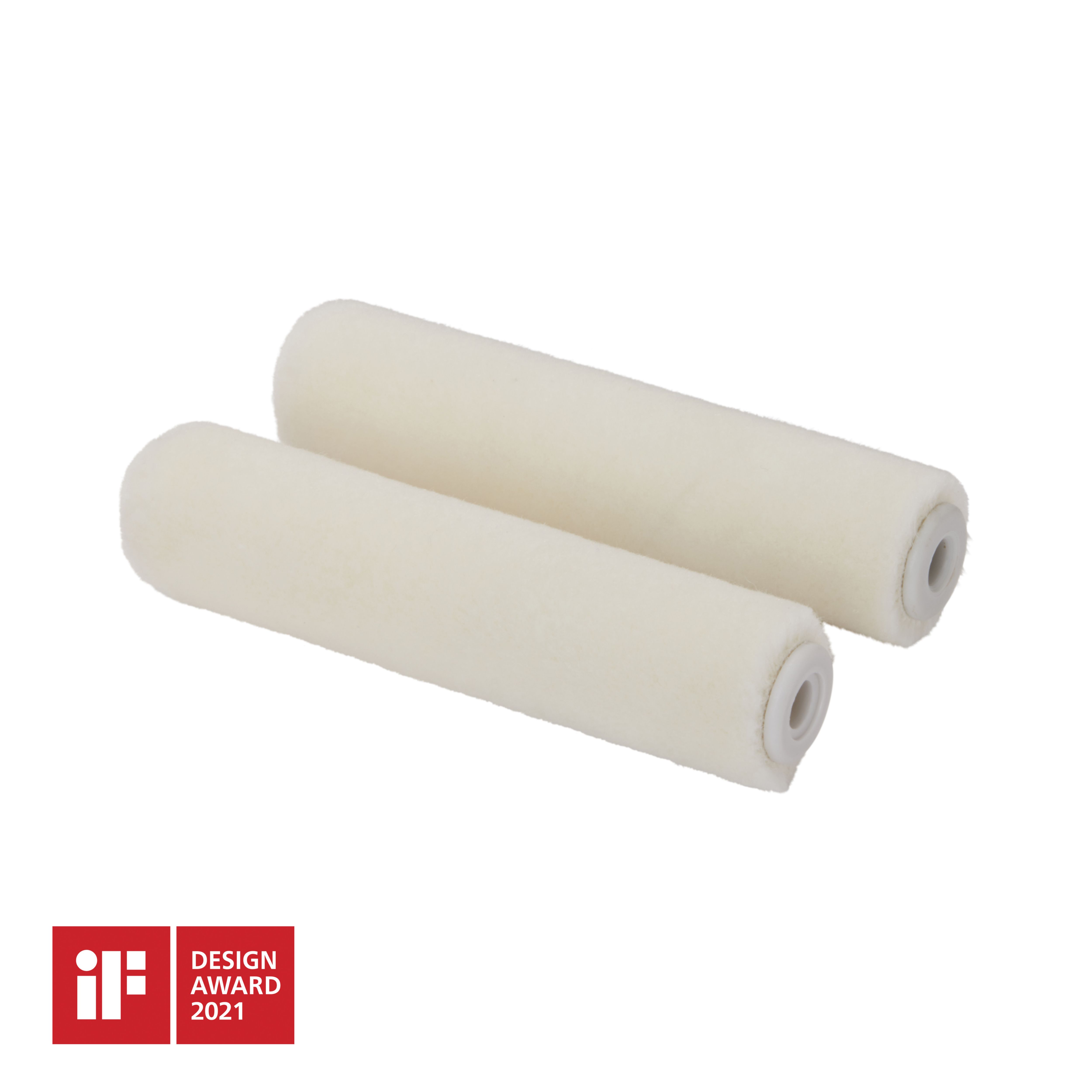 GoodHome Mohair Interior Roller sleeve, (L)100mm, Pack of 2