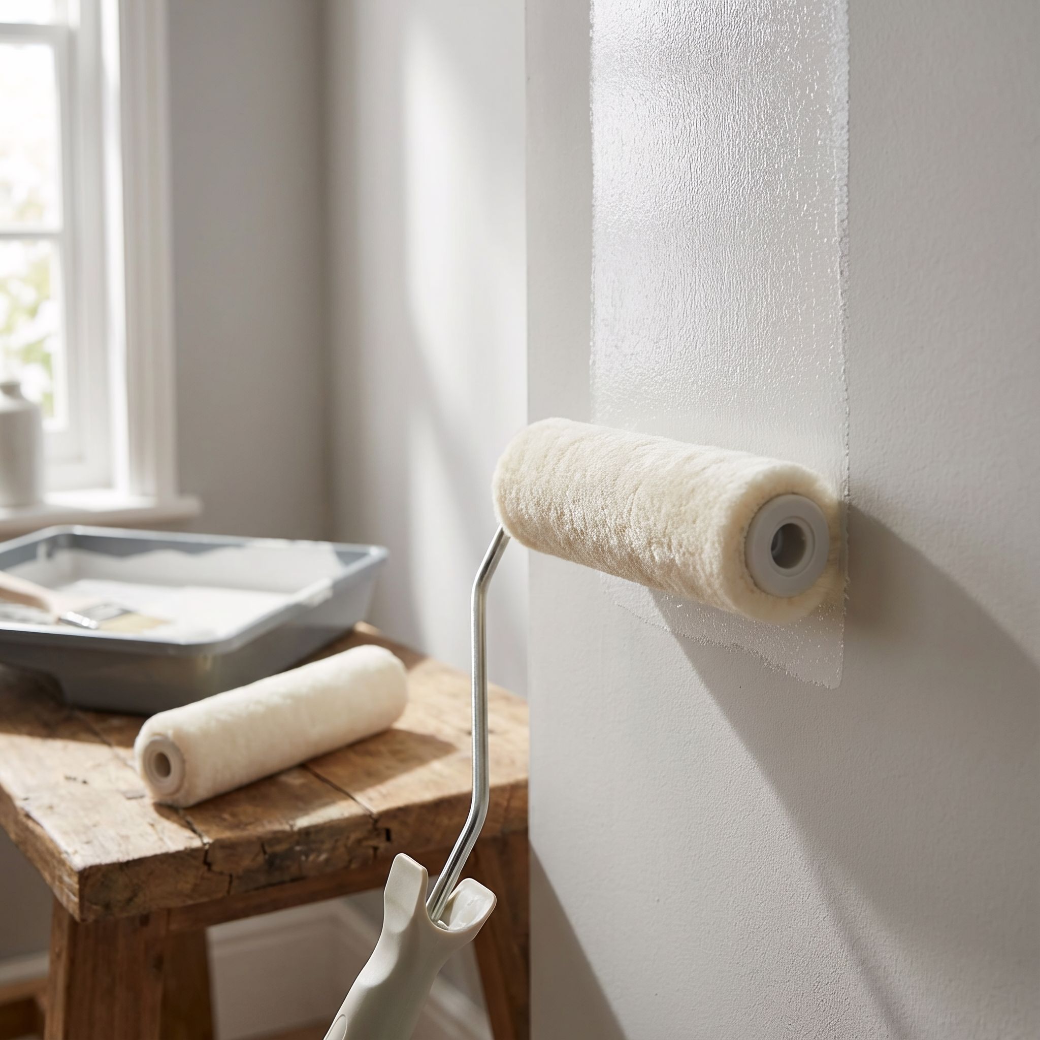 GoodHome Mohair Interior Roller sleeve, (L)100mm, Pack of 2