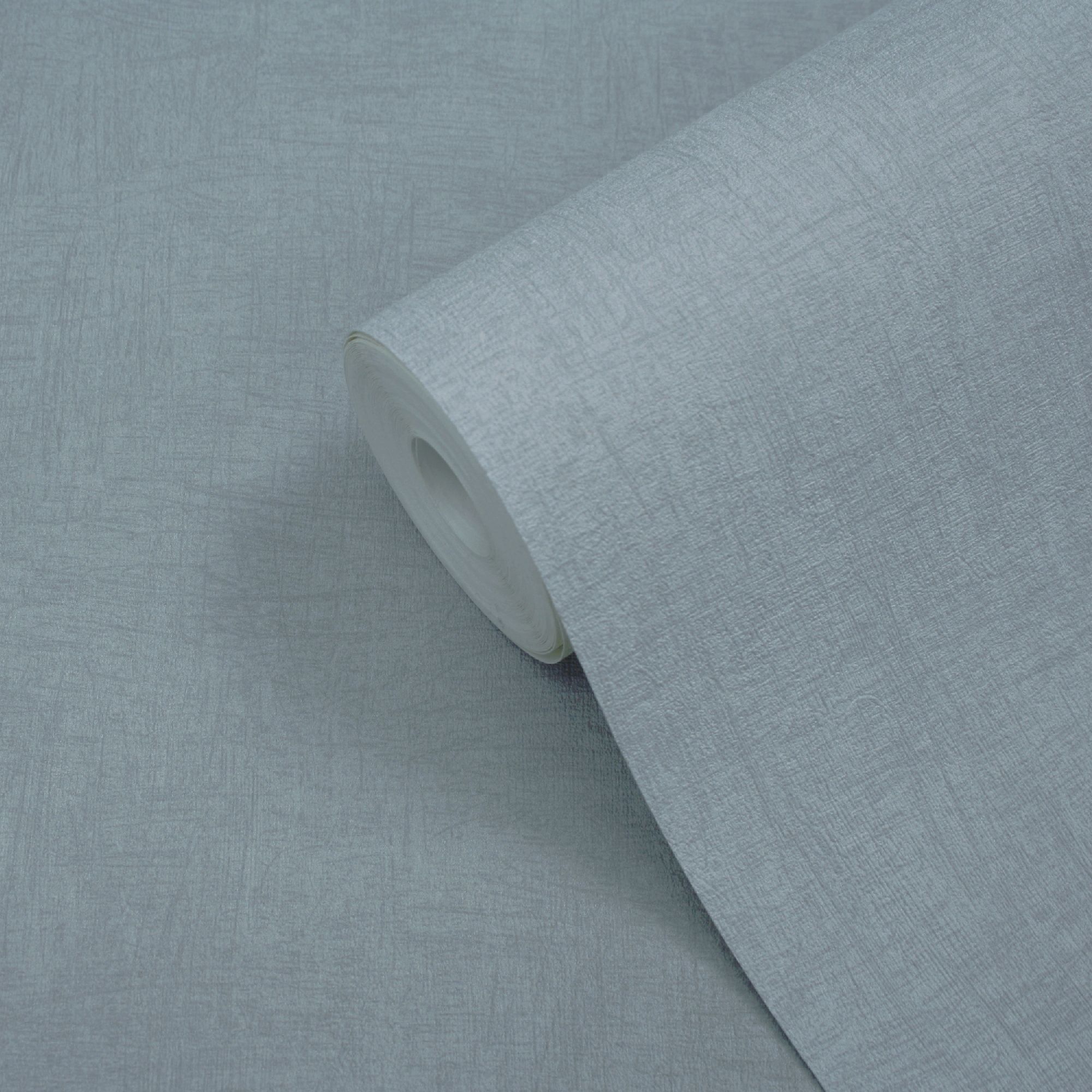 GoodHome Moivre Blue Concrete effect Contemporary Textured Wallpaper