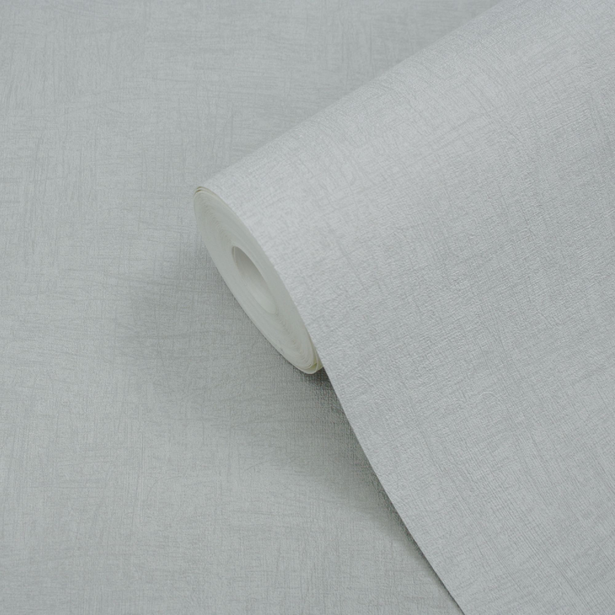 GoodHome Moivre Light grey Concrete effect Contemporary Textured Wallpaper